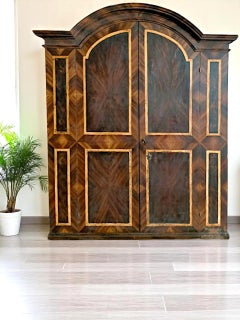 Antica Libreria del '700 con Laccatura Originale