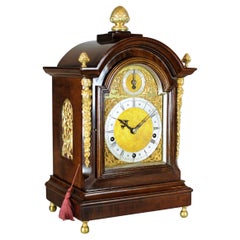 Antica PENDOLA “BRACKET” INGLESE epoca Vittoriana, suoneria ore e quarti gong