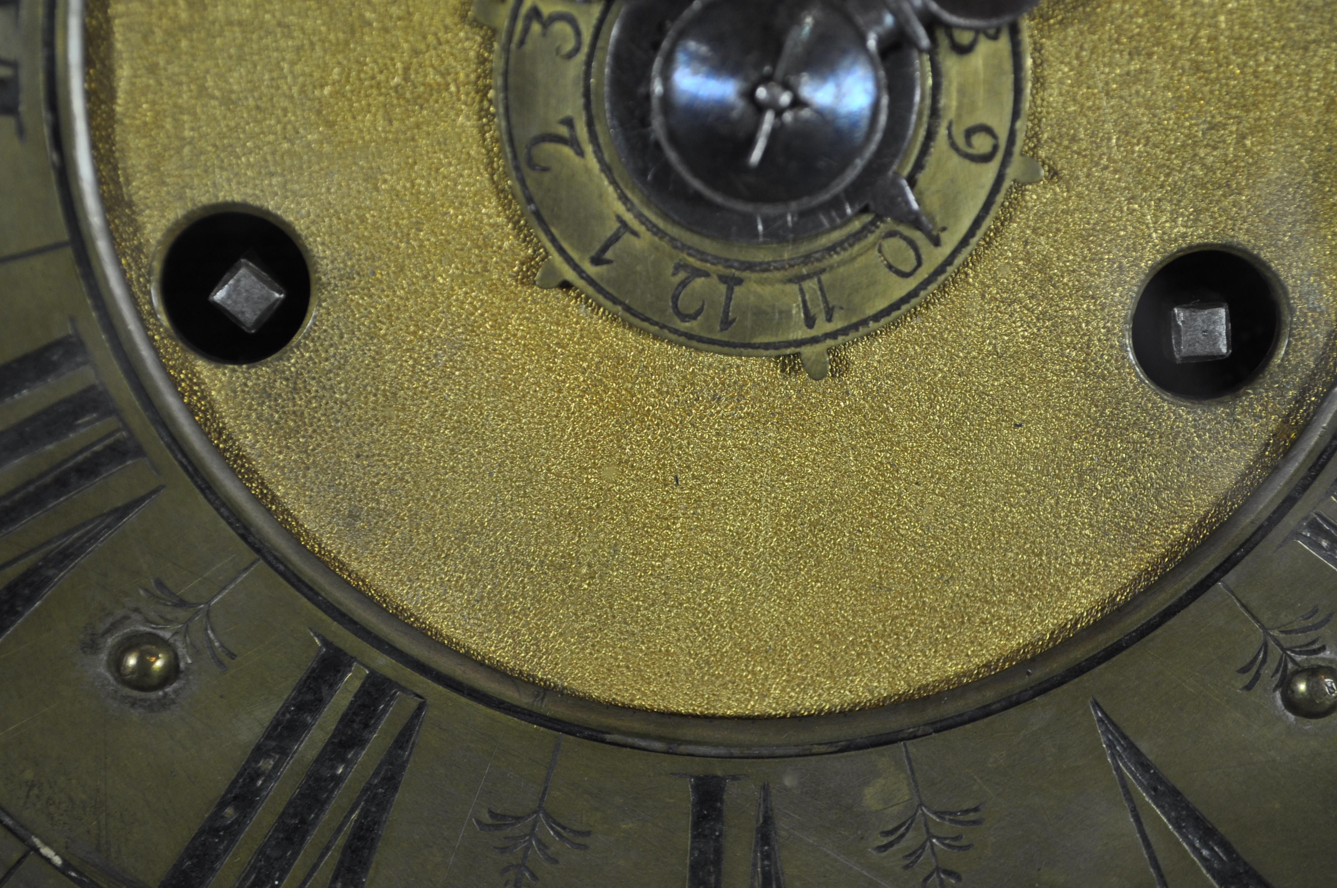 Antiguo reloj italiano de nogal, Pellegrino Amorotti, mediados del siglo XVIII en venta 1