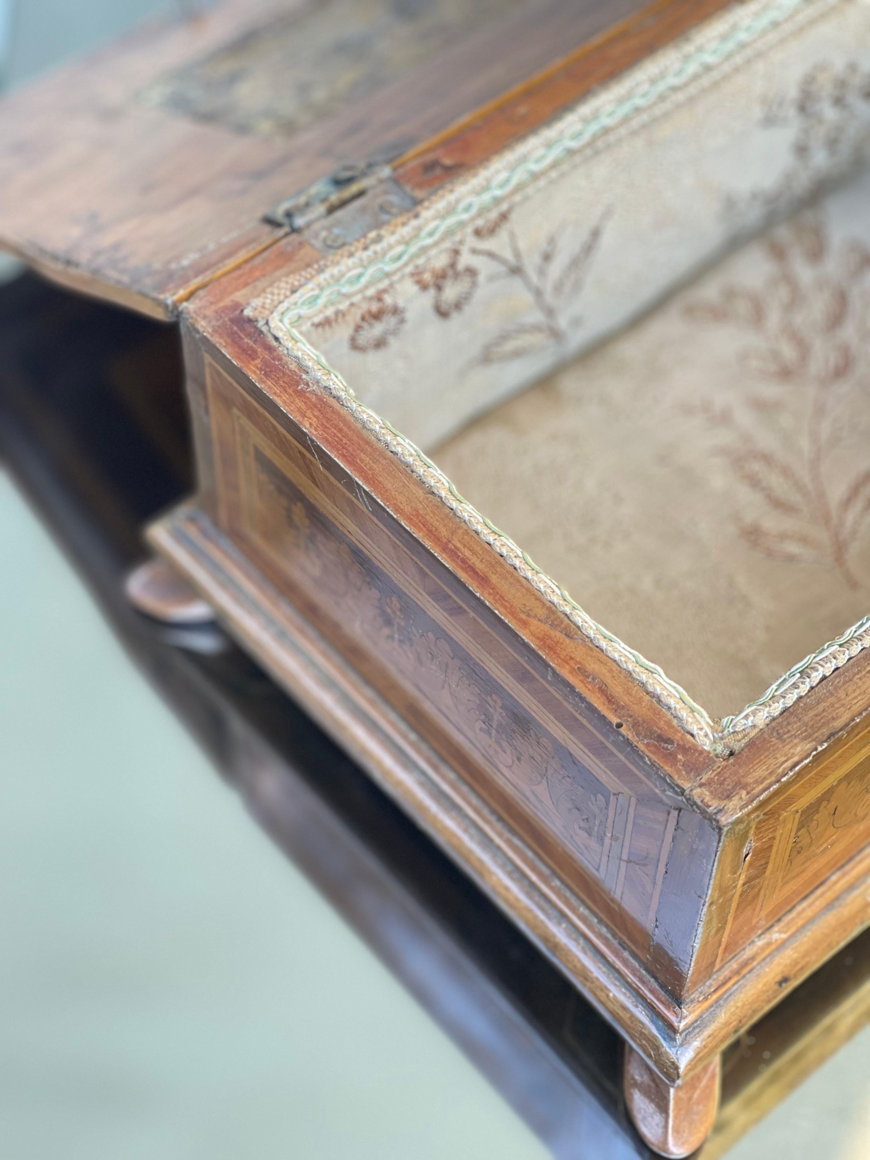 Italian antica scatola intarsiata luigi XVI - scatola neoclassica - box - antiques For Sale