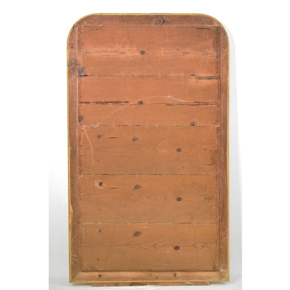Antica specchiera dorata in foglia di oro zecchino, epoca Luigi Filippo, XIX. im Angebot 1