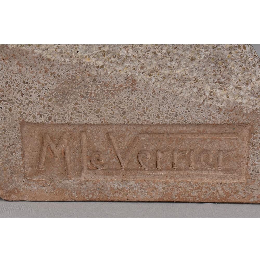 Antiche Sculture Antimonio, Guerriero, Arciere, Max Le Verrier, Art Deco. in vendita 2