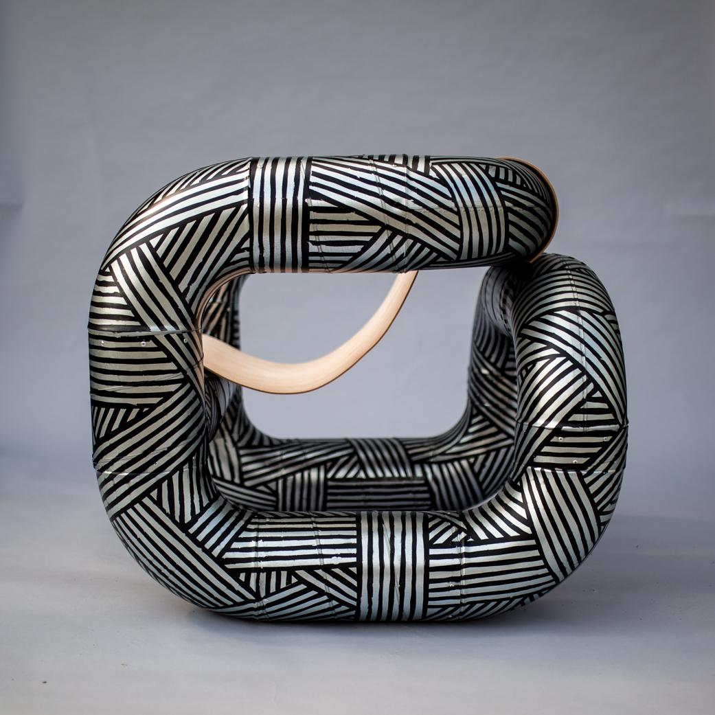 Modern Antigoon Armchair by Lucas Muñoz Muñoz For Sale