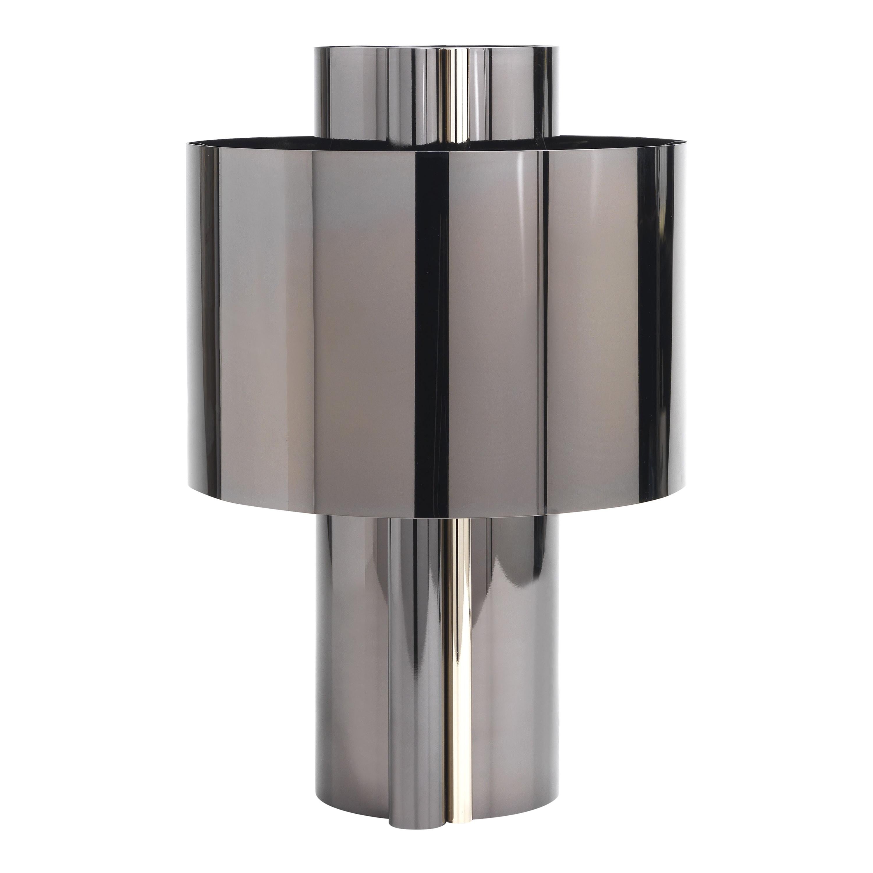 Lampada da tavolo Antigua del XXI secolo in metallo di Roberto Cavalli Home Interiors