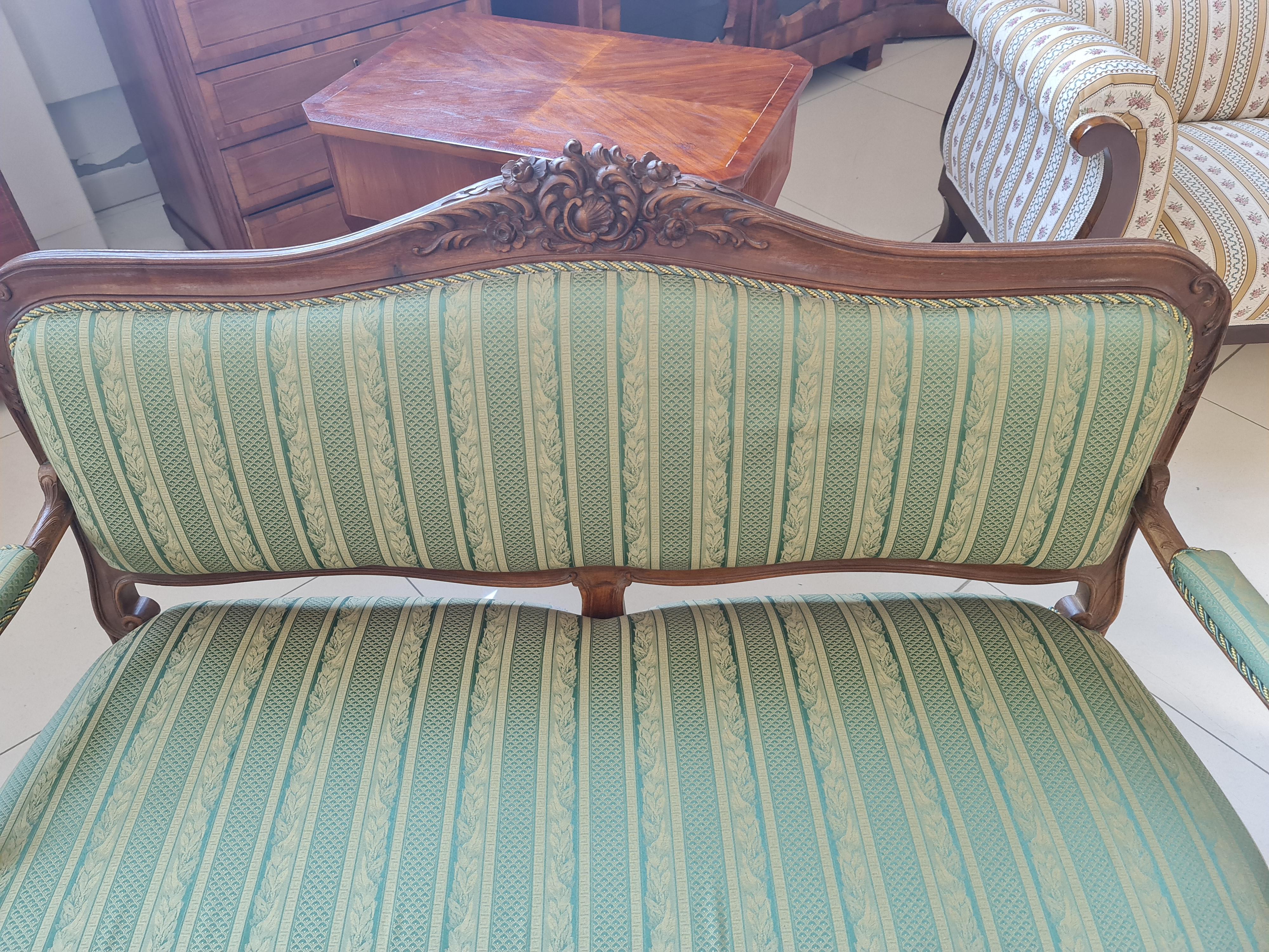 Upholstery Antik Szalon garnitura , 20 század For Sale
