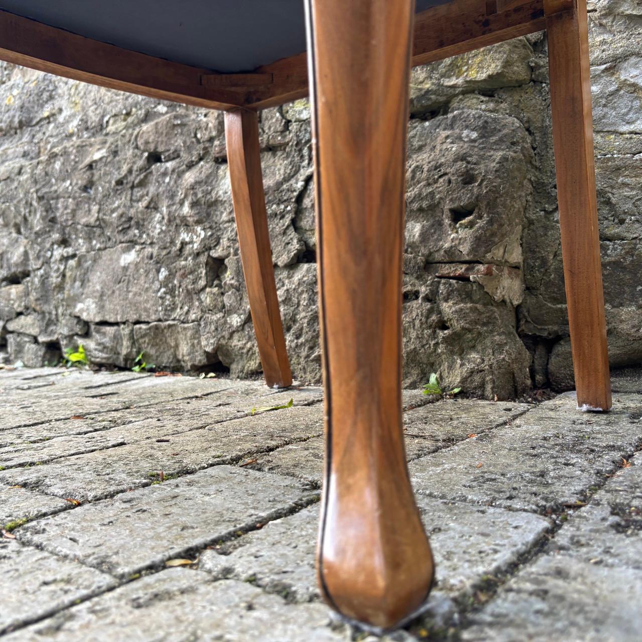 Silla antigua Biedermeier principios del siglo XIX nogal en venta 7