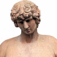 ANTINOUS OF THE MAN MUSEUM OF NAPLES 21th Century H: 79cm