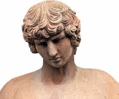 ANTINOUS OF THE MAN MUSEUM OF NAPLES OUR REPRODUCTION 21st Century
