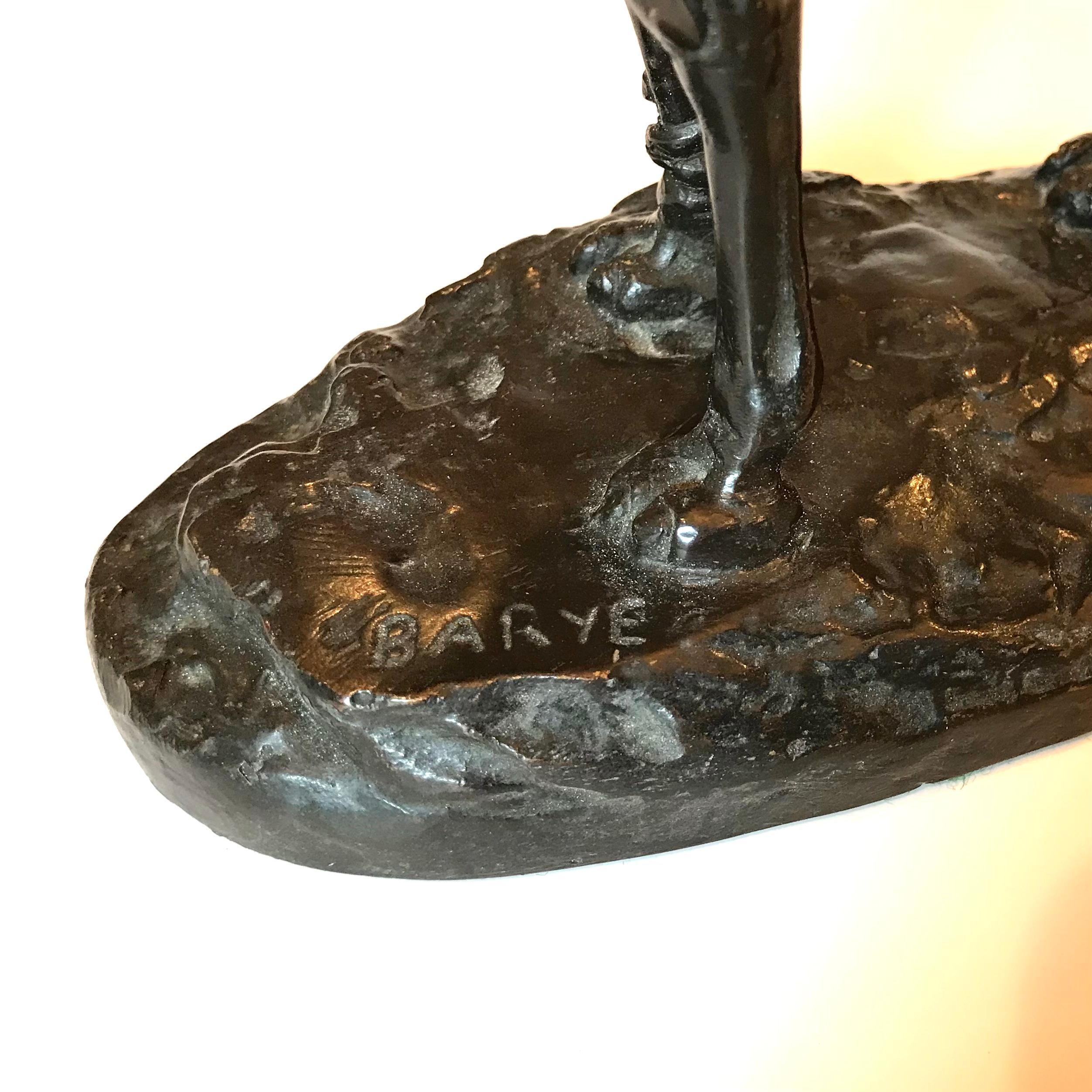 Antoine Louis Barye Bronze Dromadaire Harnaché D'Égypte Camel For Sale 6