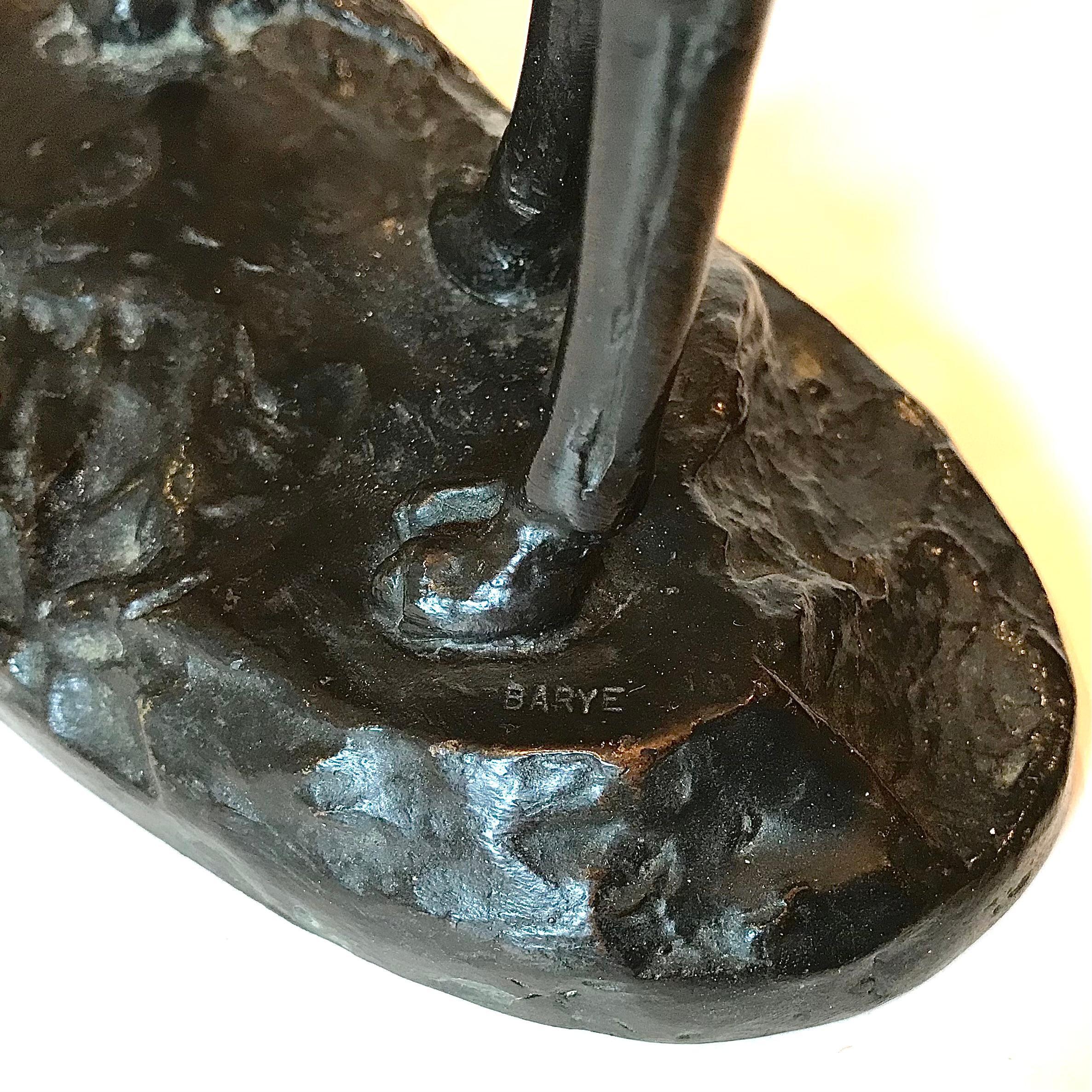Antoine Louis Barye Bronze Dromadaire Harnaché D'Égypte Camel For Sale 7