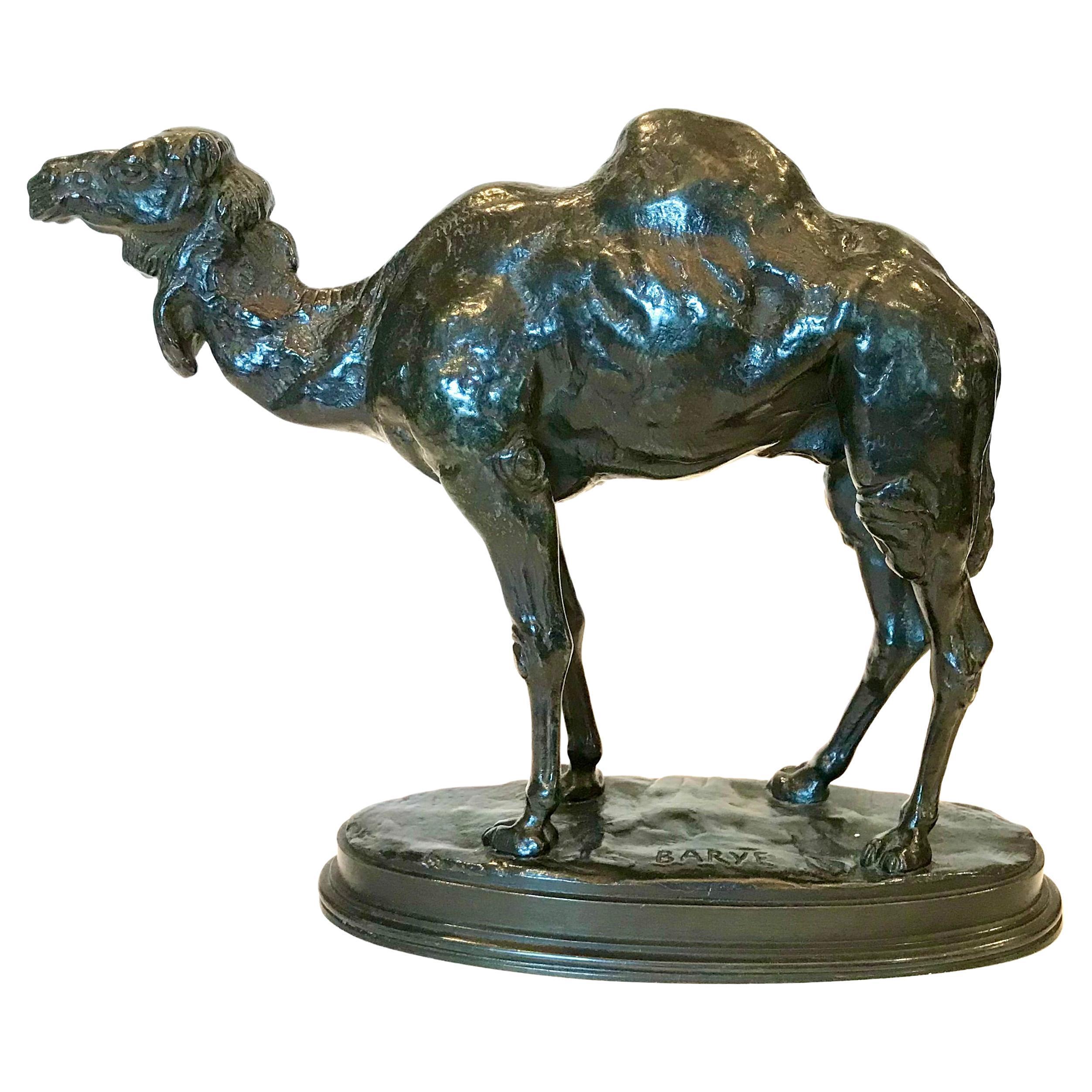 Antoine-Louis Barye Figurative Sculpture - Antoine Louis Barye Dromadaire D’Algerie Camel