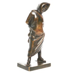 Antoine-Louis Barye Petit Fou De Rome Bronze