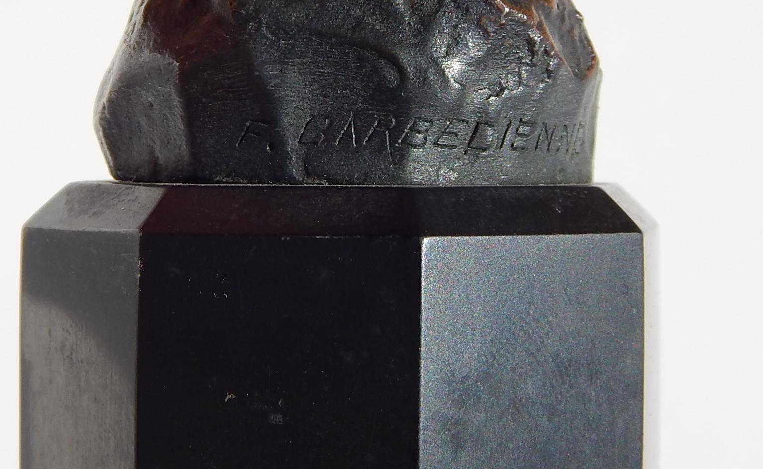 Rara scultura in bronzo di Barye, 