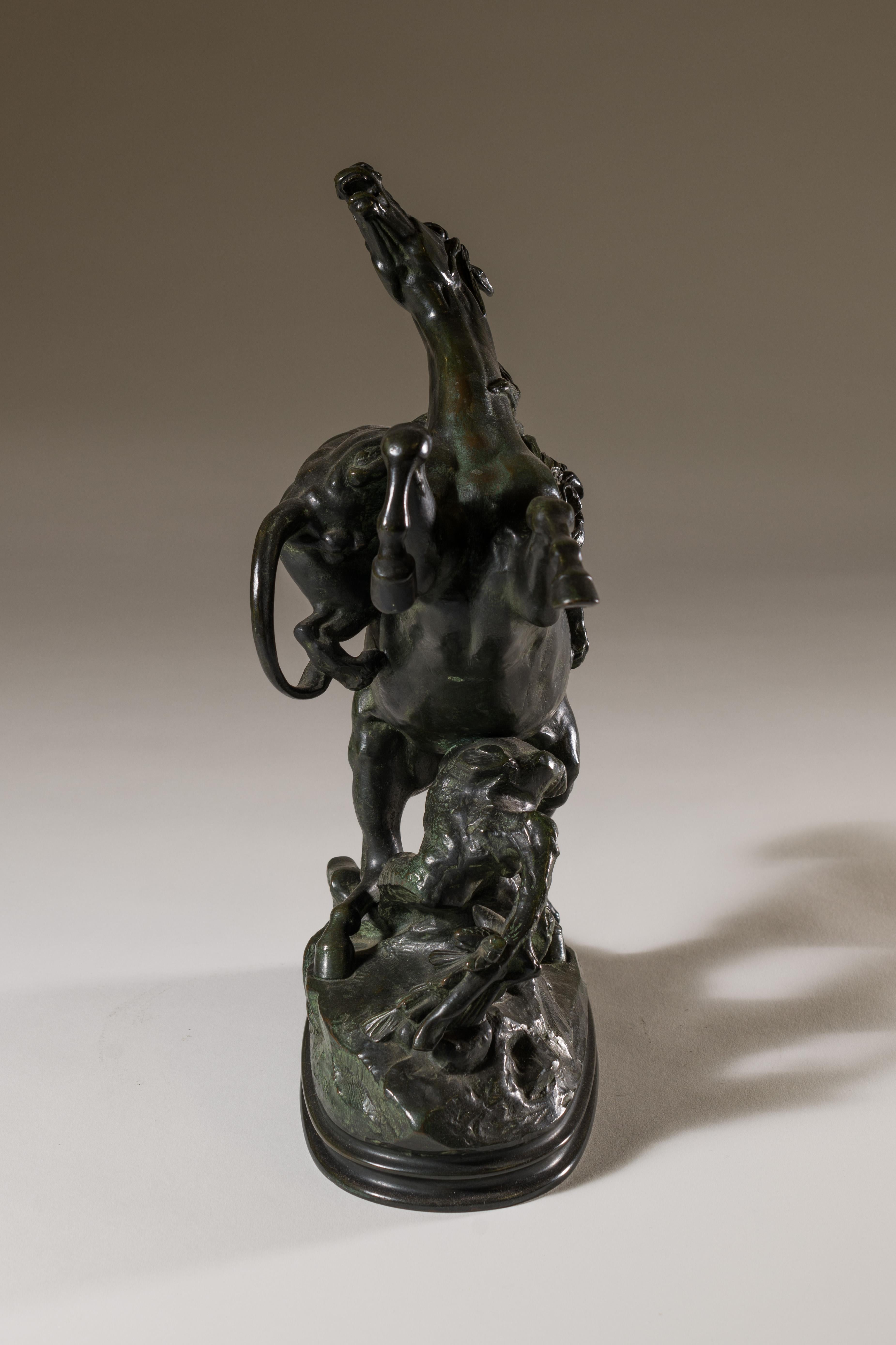 barye bronze horse