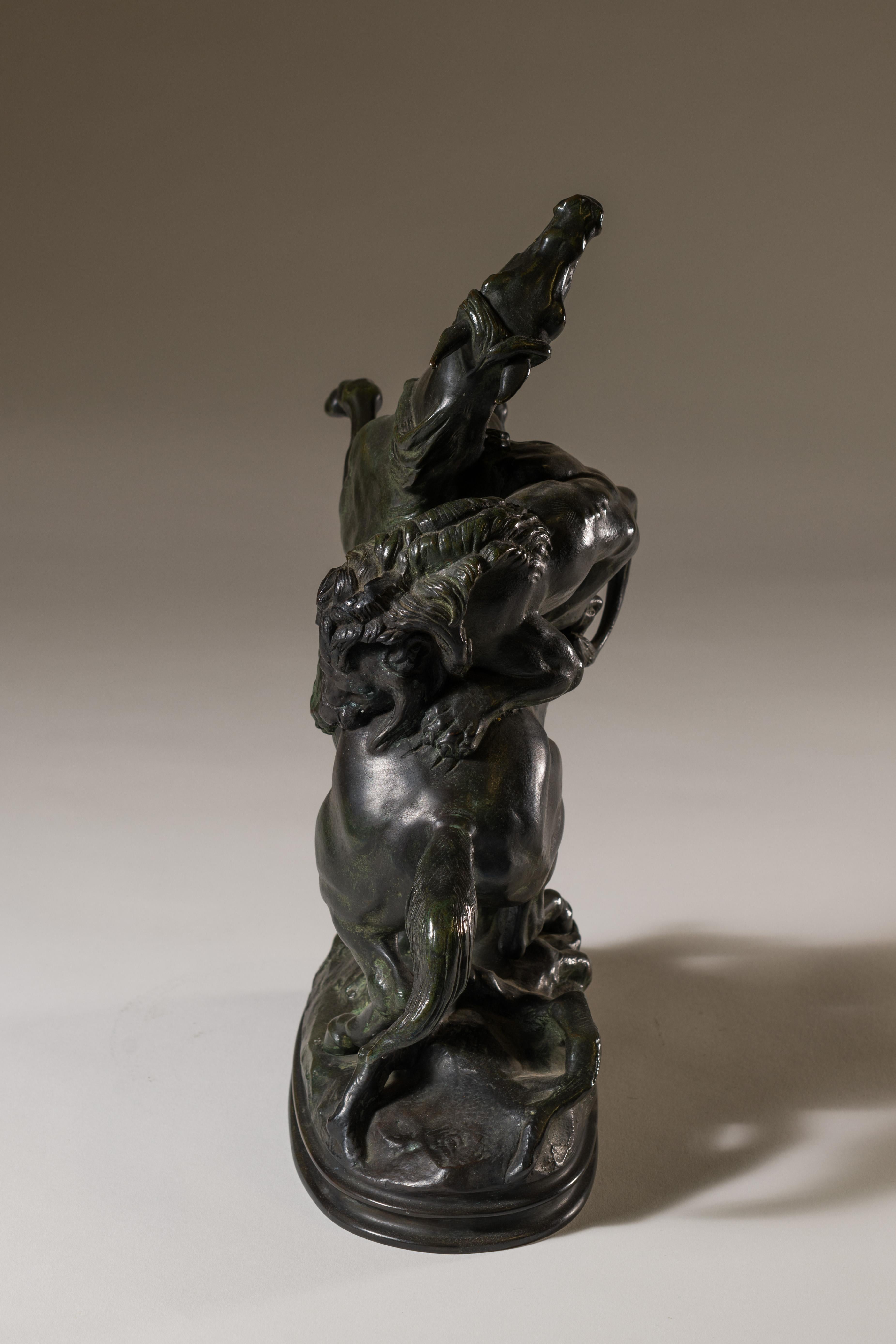 Bronze sculptureof 