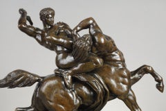 Theseus slaying the Centaur Bienor