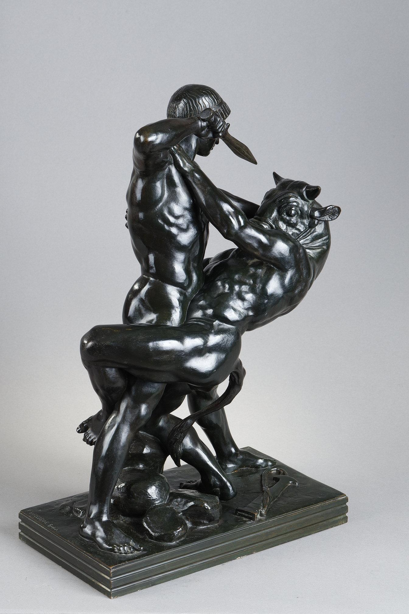 Theseus slaying the Minotaur 14