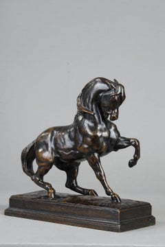 Turkish Horse, bronze animal sculpture