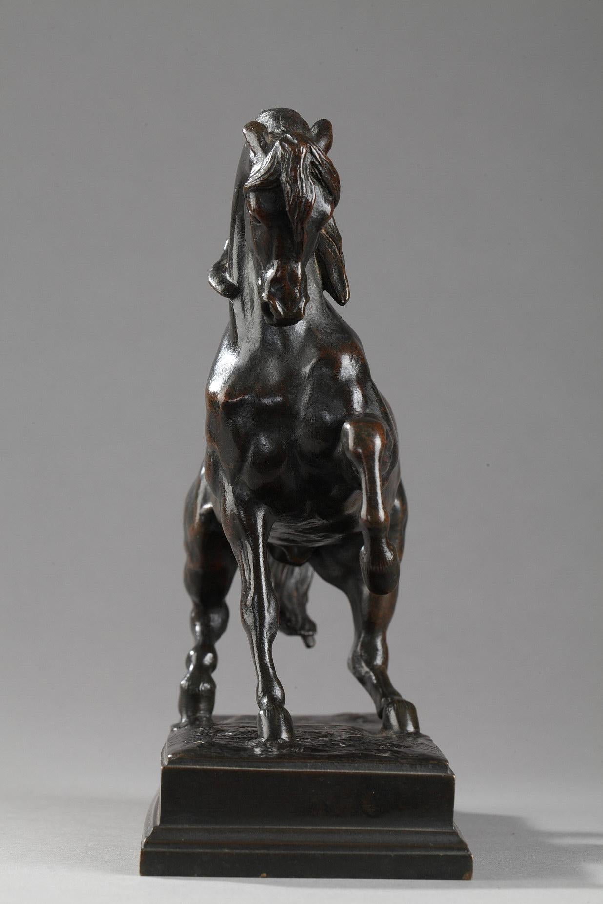 Türkisches Pferd (Französische Schule), Sculpture, von Antoine-Louis Barye
