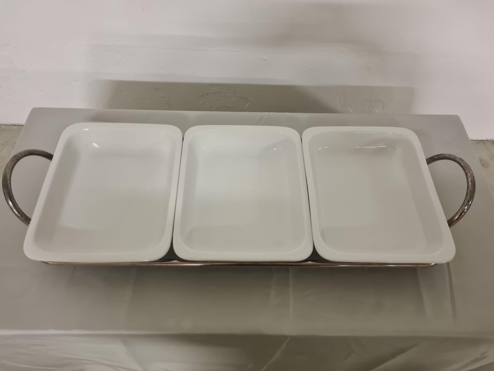 European Sambonet Antipastiera For Sale