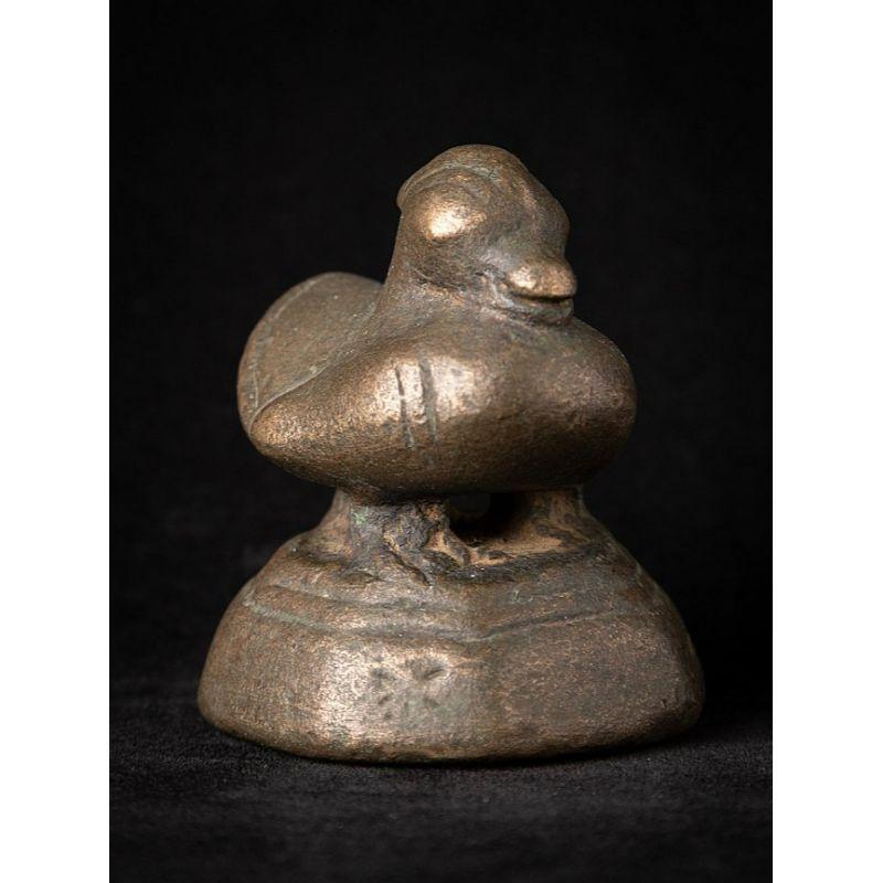 Antikes Opiumgewicht aus Bronze aus Burma im Zustand „Gut“ im Angebot in DEVENTER, NL