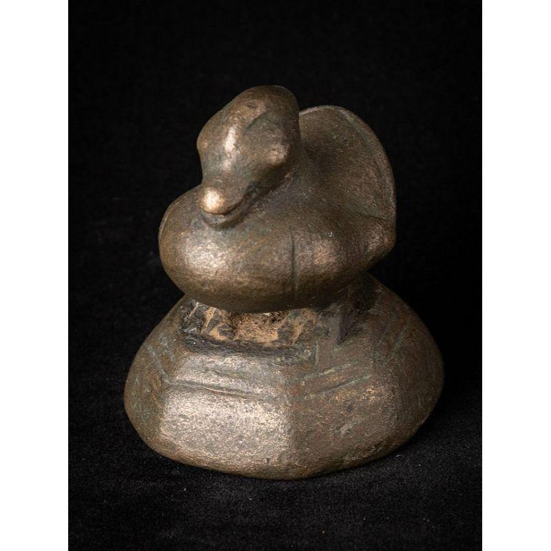 Antiqe Bronze Opium Weight from Burma For Sale 2