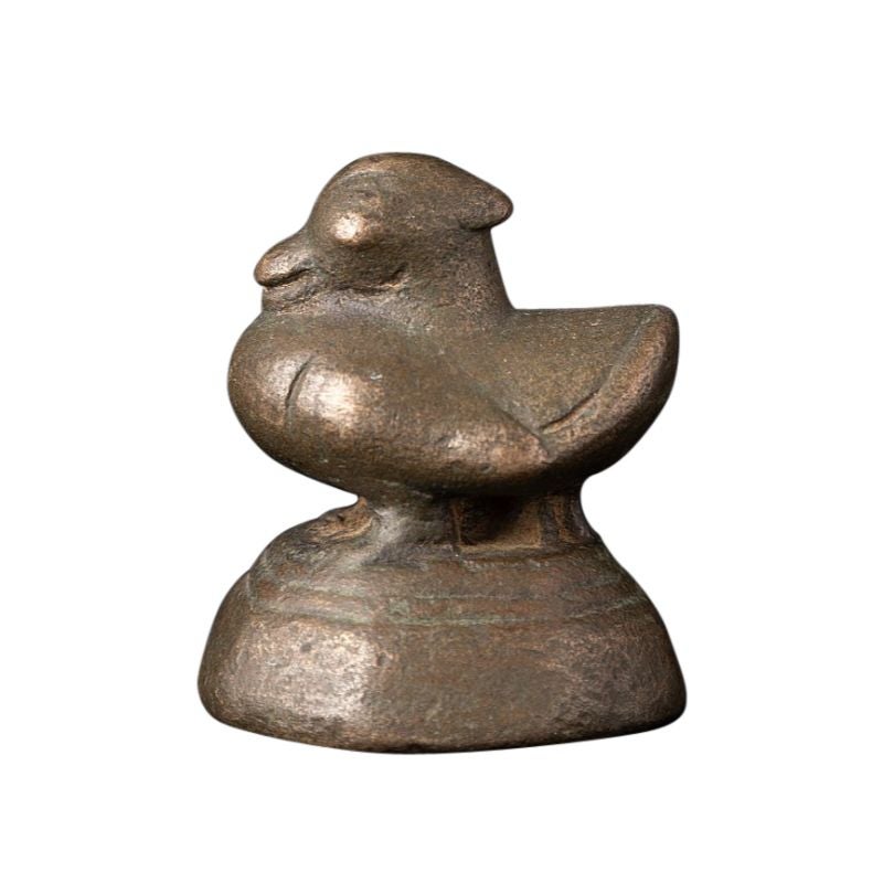 Antikes Opiumgewicht aus Bronze aus Burma im Angebot