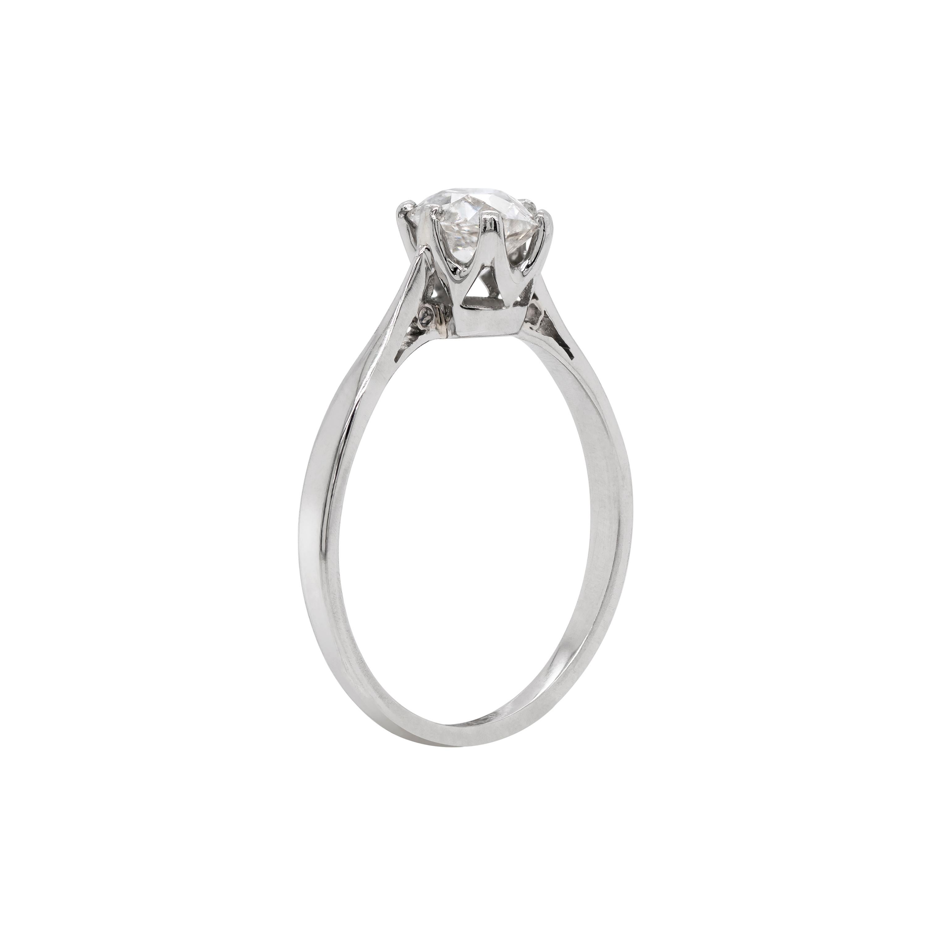 0.76 carat diamond ring