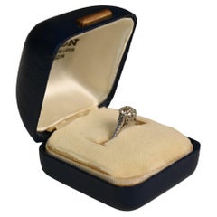 Antique Old European Cut Diamond Engagement Ring (Approx. 0.80-Carats), Platinum
