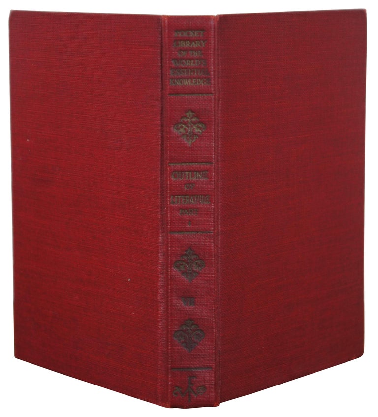 Antique 10 Vol Pocket Library of Worlds Essential Knowledge HB 1929 Set