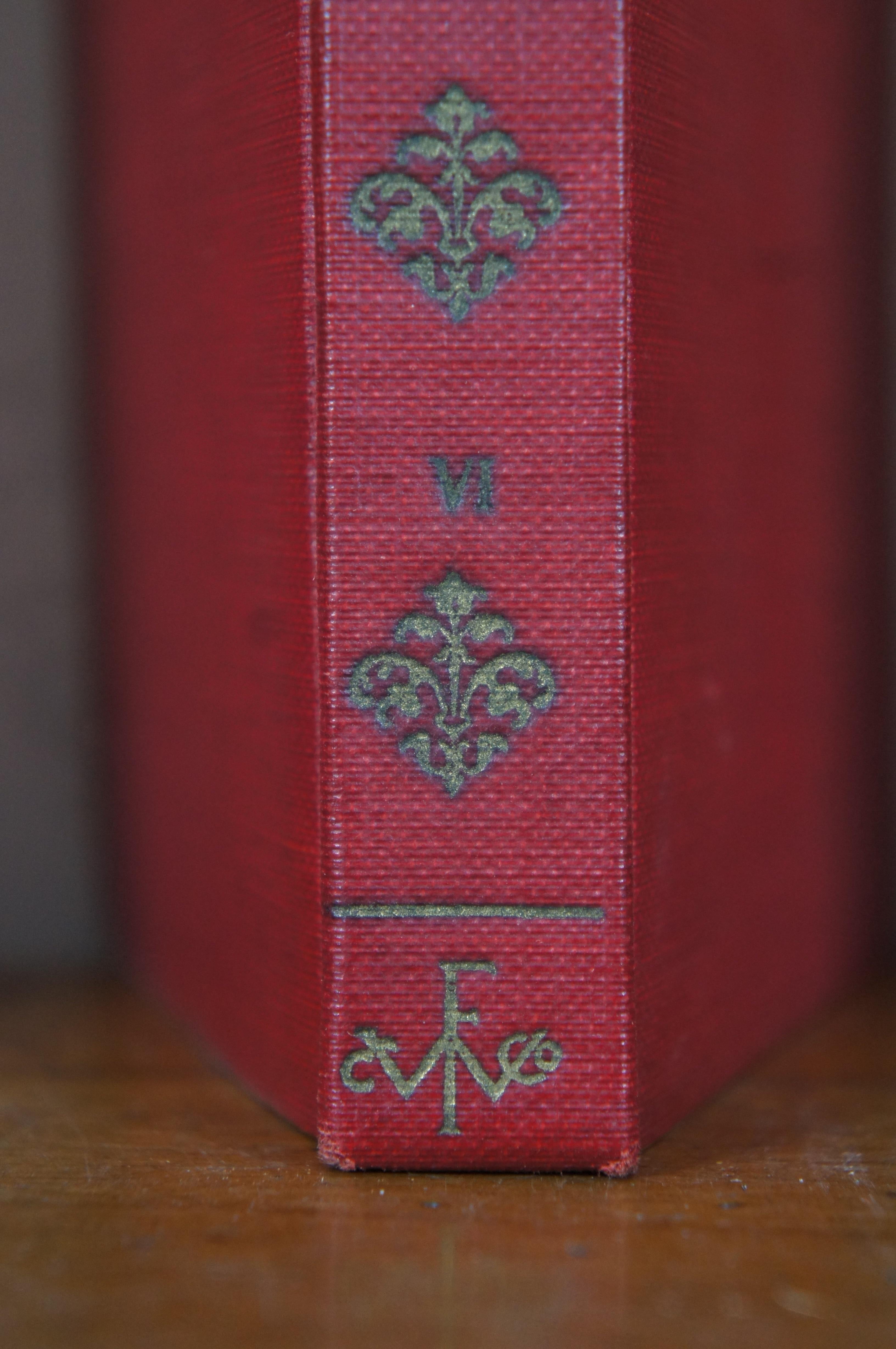 Antique 10 Vol Pocket Library of Worlds Essential Knowledge HB 1929 Set