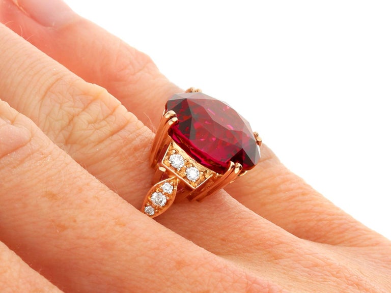 garnet and gold dress 9ct Gold Garnet & Diamond Dress Ring