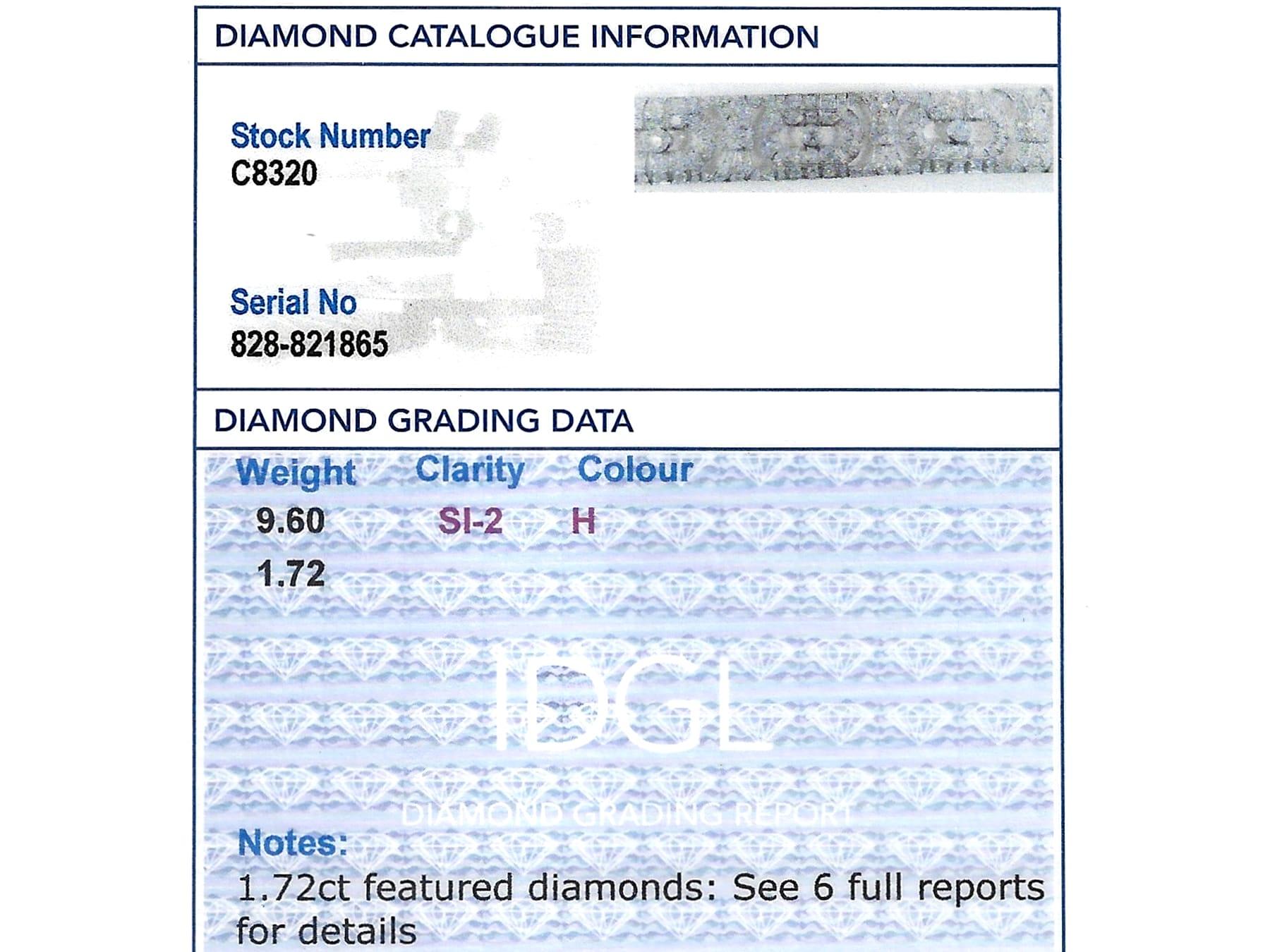 1920s Art Deco 11.32 Carat Diamond and Platinum Bracelet For Sale 8