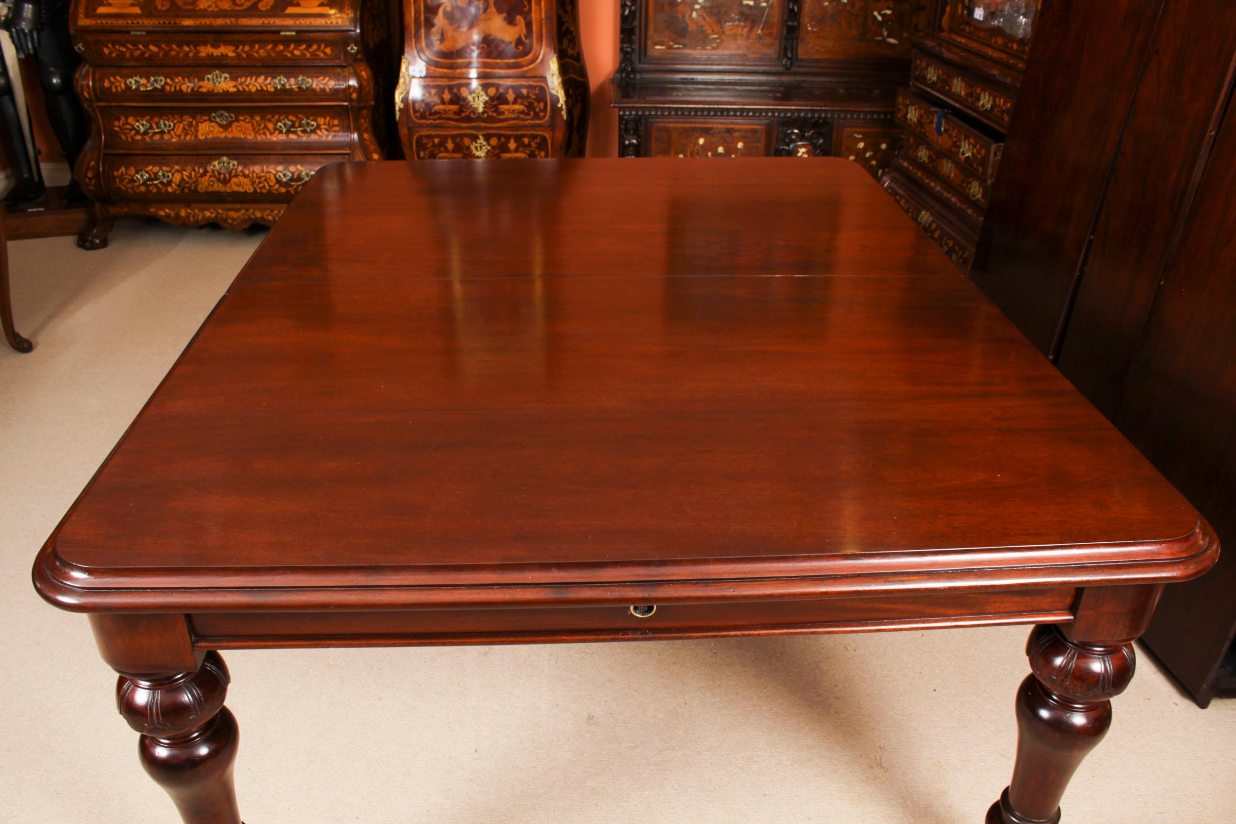 Antique 10ft William IV Extending Dining Table C1835 19th C For Sale 11