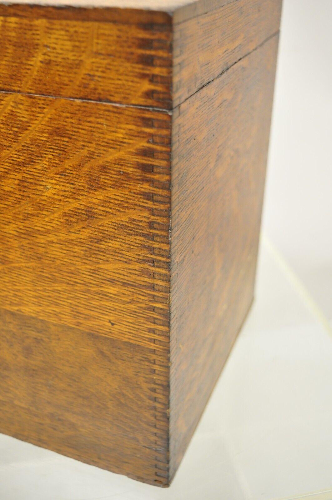 antique wood sewing box