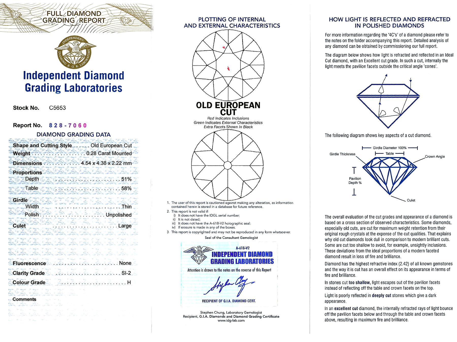 Antique 1.16 Carat Diamond and Platinum Three Stone Ring For Sale 8