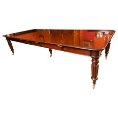 Antike 11ft Gillows Stil William IV Ausziehbarer Esstisch C1835 19.