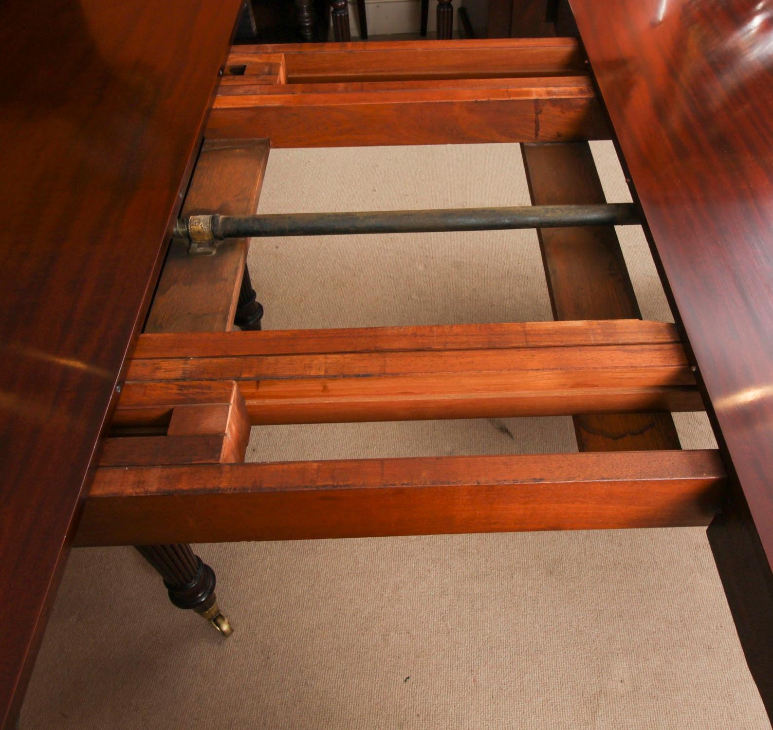 Antique 12ft Imperial Style Extending Dining Table 19th Century 6