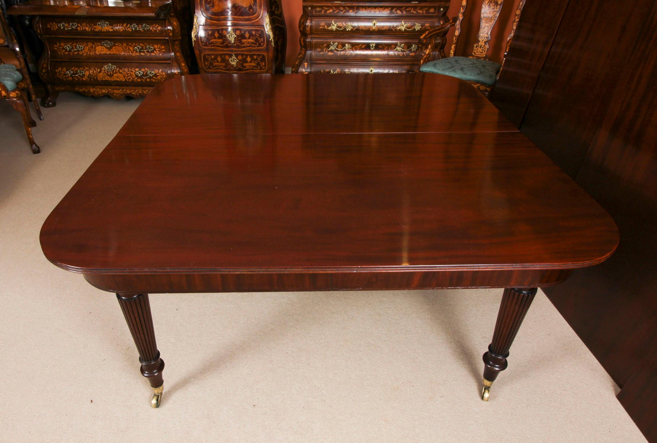 Antique 12ft Imperial Style Extending Dining Table 19th Century 2
