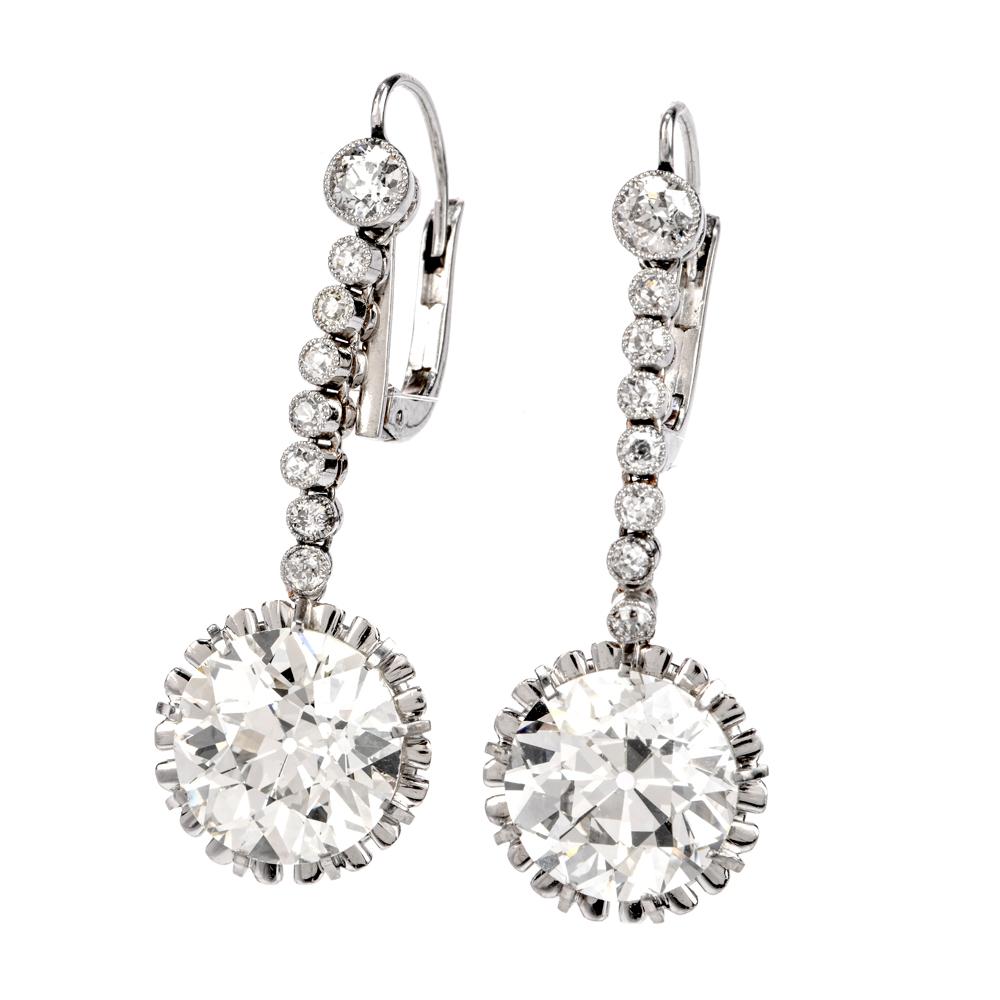 simple dangle diamond earrings