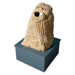 Used 13th-14th Century Medieval Carved Stone Gargoyle