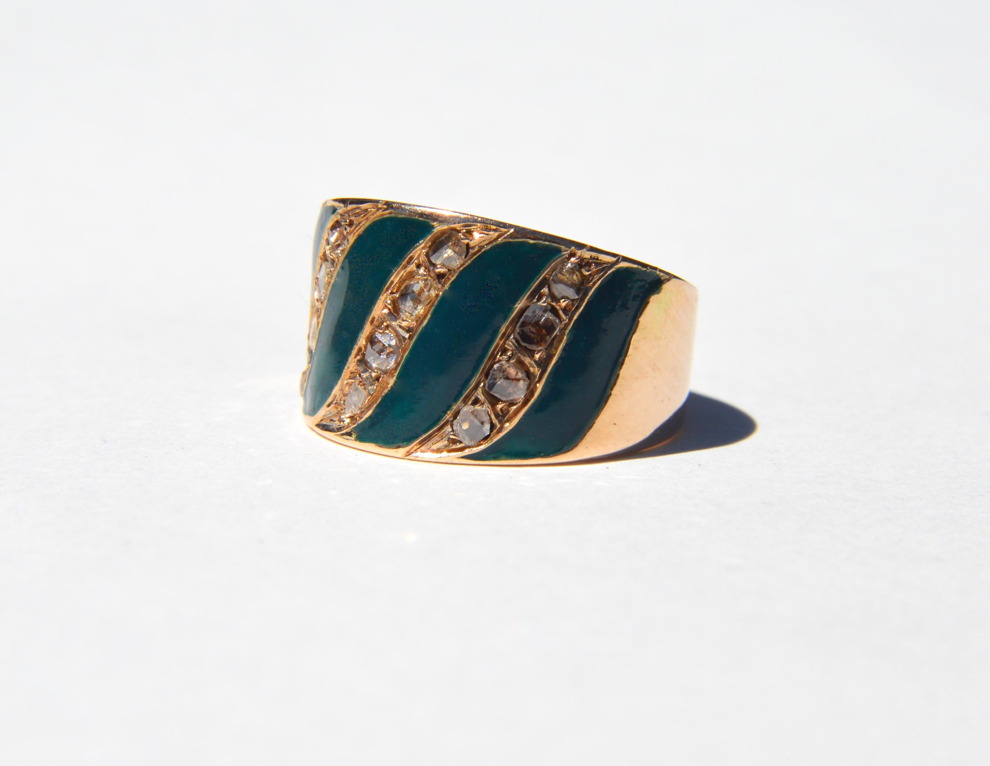 antique cigar band rings