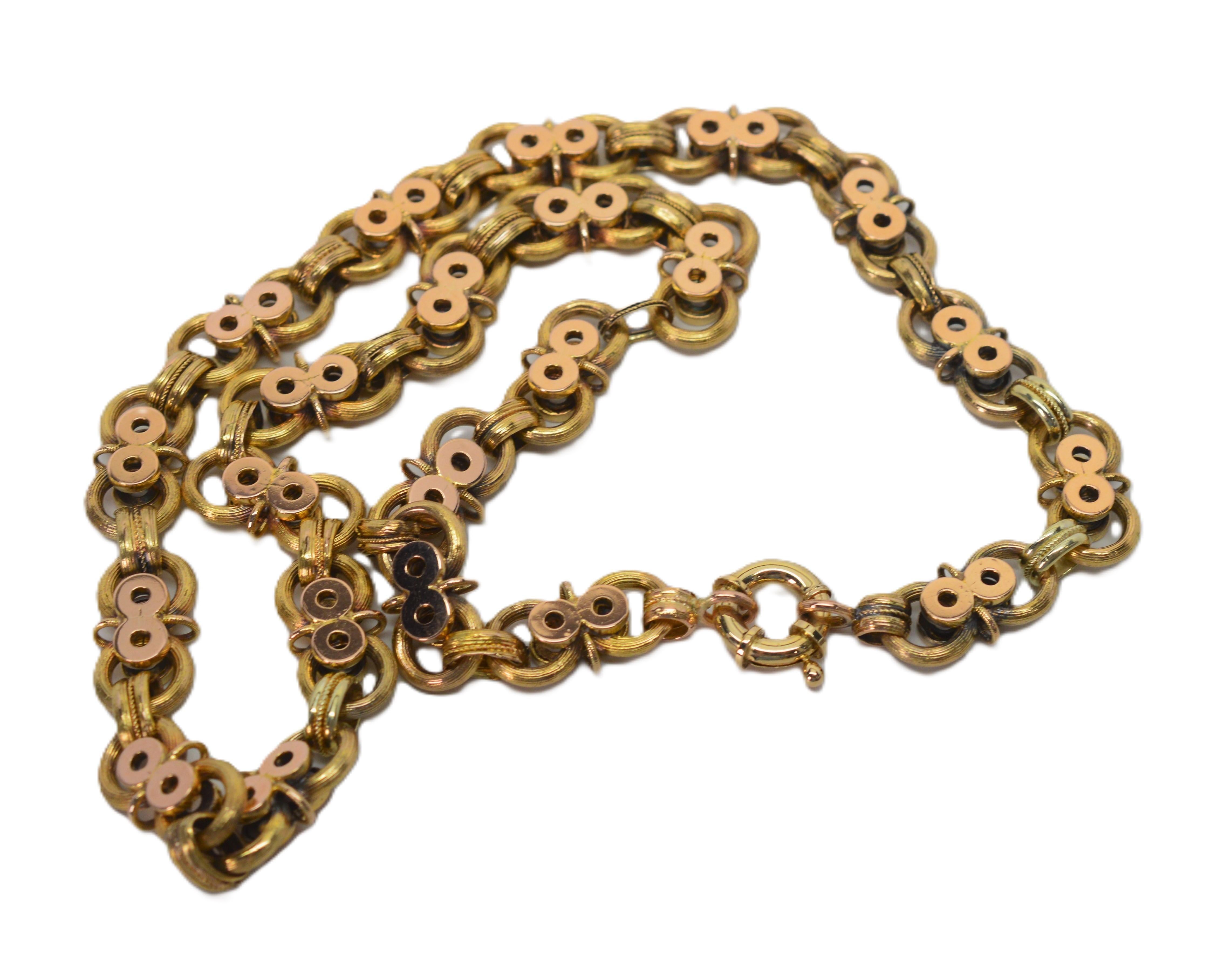 Collana in oro antico con ciondolo di ametista in vendita 2