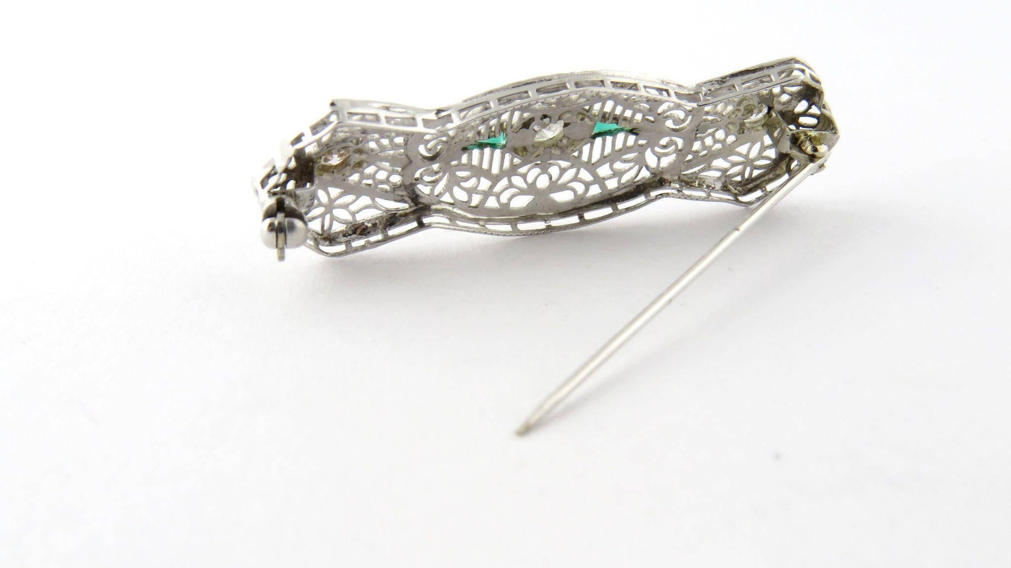 antique diamond brooches pins