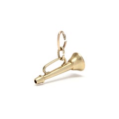 Antique 14 Karat Yellow Gold Fog Horn Charm