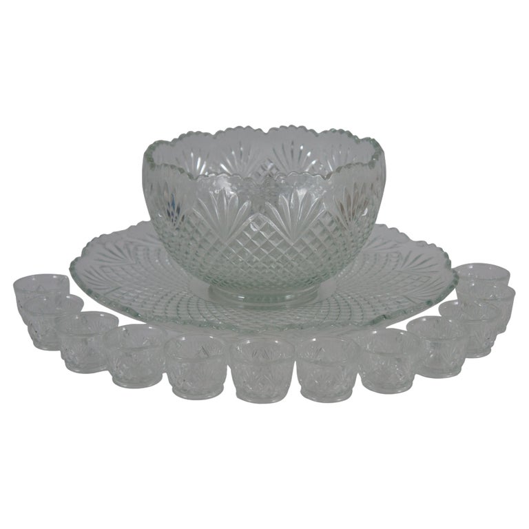 Élégant bol à punch en verre de Murano - Plat décoratif fabriqué à