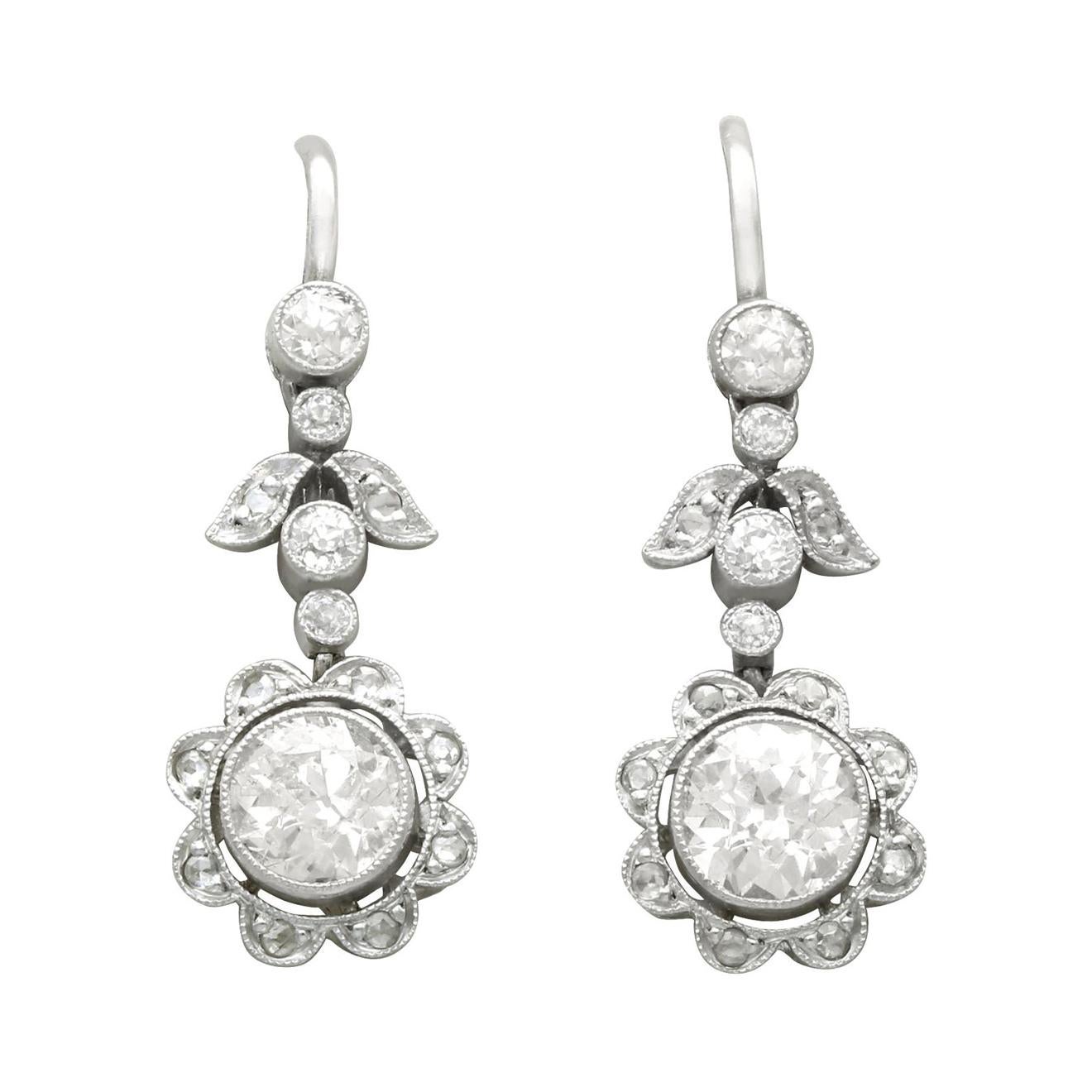 Antique Turqouise and Gold Drop Earrings, circa 1850 For Sale at 1stDibs