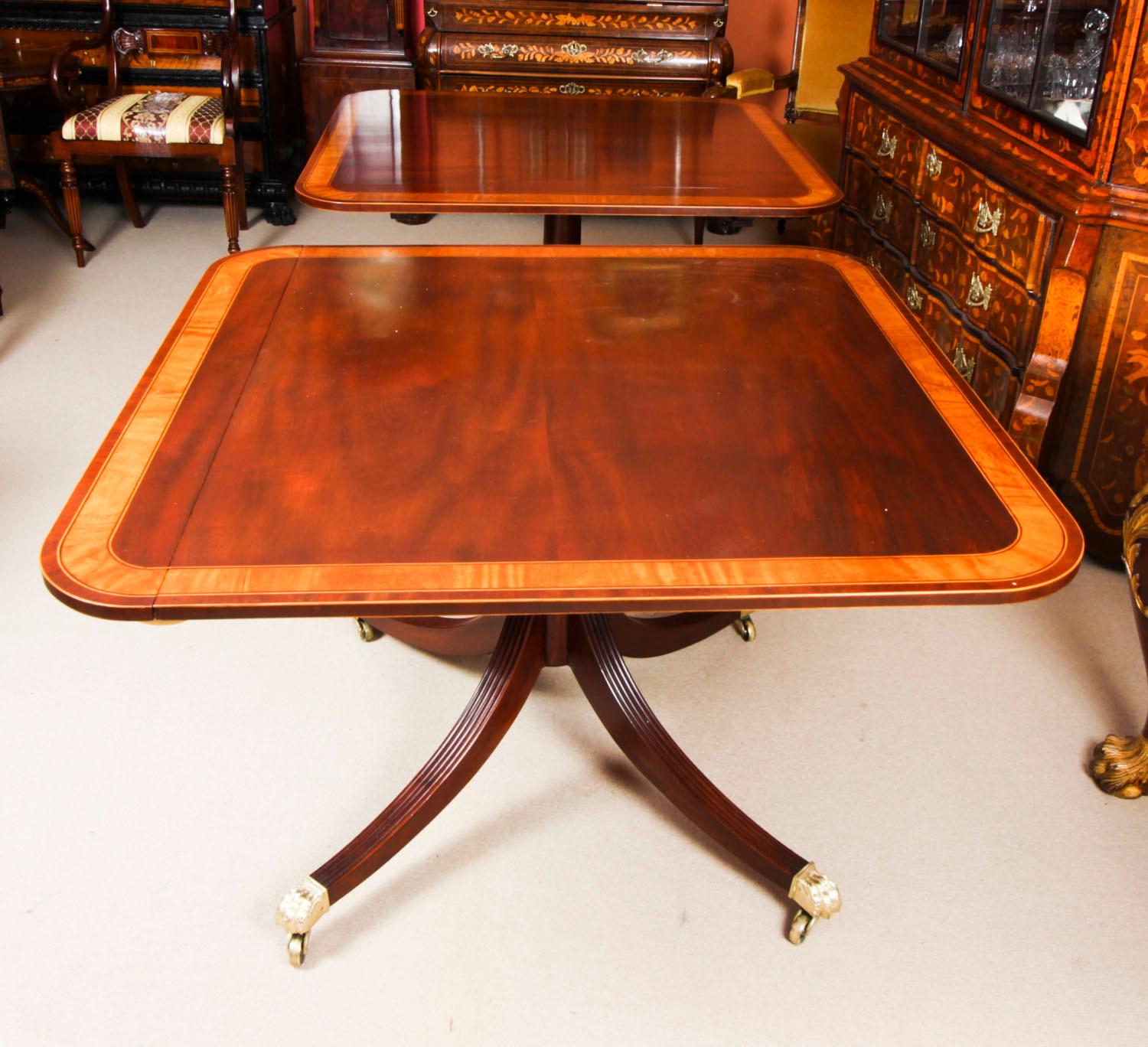 Antique Regency Revival Metamorphic Dining Table, 19th Century 5