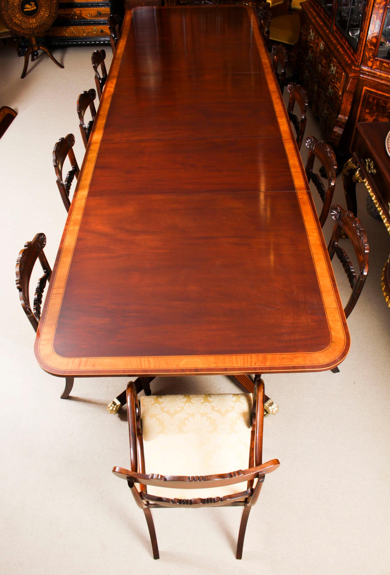 Antique Regency Revival Metamorphic Dining Table, 19th Century 8