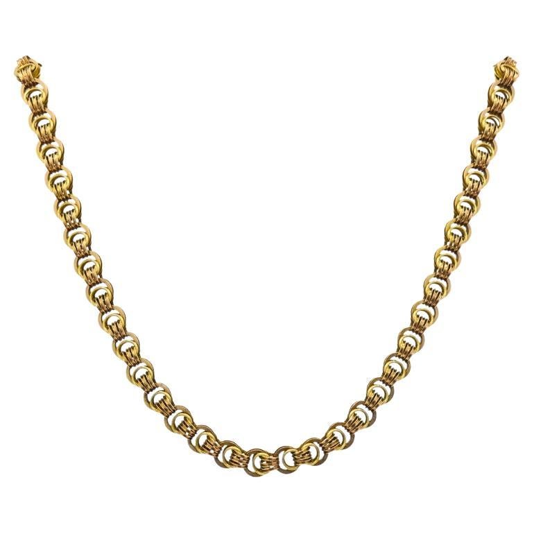Antique 14k Gold Chain Necklace